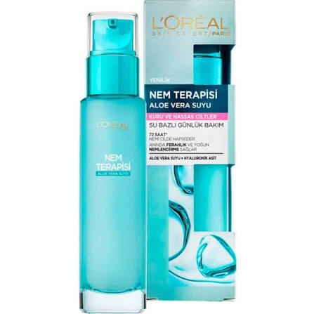 images سرم آبرسان لورال مخصوص پوست خشک و حساس LOREAL حجم 70 میل