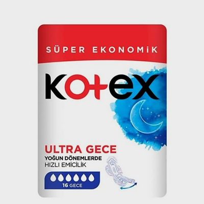 نوار بهداشتی شب کوتکس مدل ULTRA Night بسته ۱۶ عدد