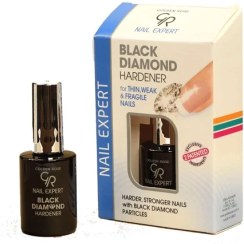 لاک تقویت ناخن مدل BLACK DIAMOND گلدن رز حجم 11 میل