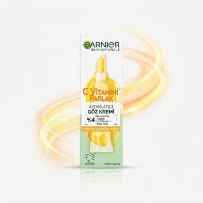 کرم دور چشم روشن کننده ویتامین C گارنیر Garnier SkinNaturals حجم 15 میل