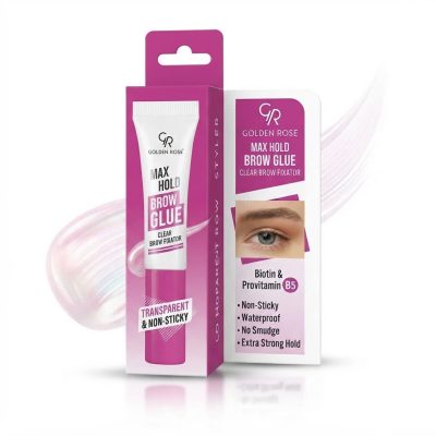 ژل چسب ابرو گلدن رز لیفت و تثبیت‌کننده قوی ابرو مدل Max Hold