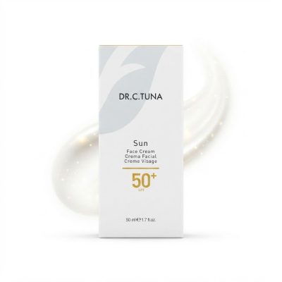 کرم ضد آفتاب صورت محافظت شفاف و سبک مدل Dr. C. Tuna SPF 50 حجم 50 میل